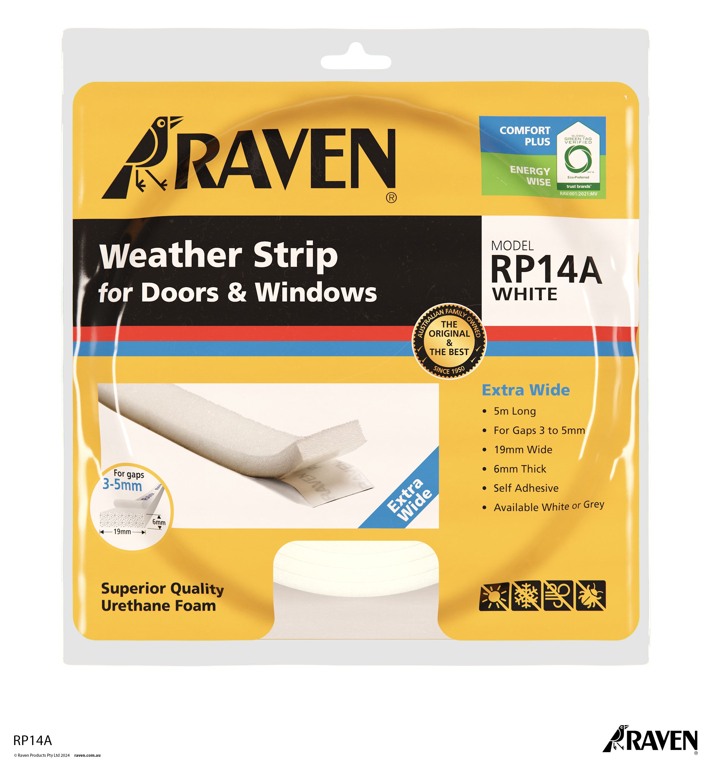 Door & Window Seals - RP14a
